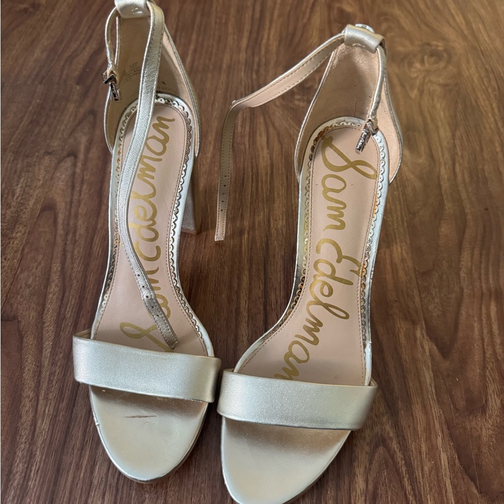 Sam Edelman Gold Women's Heels
